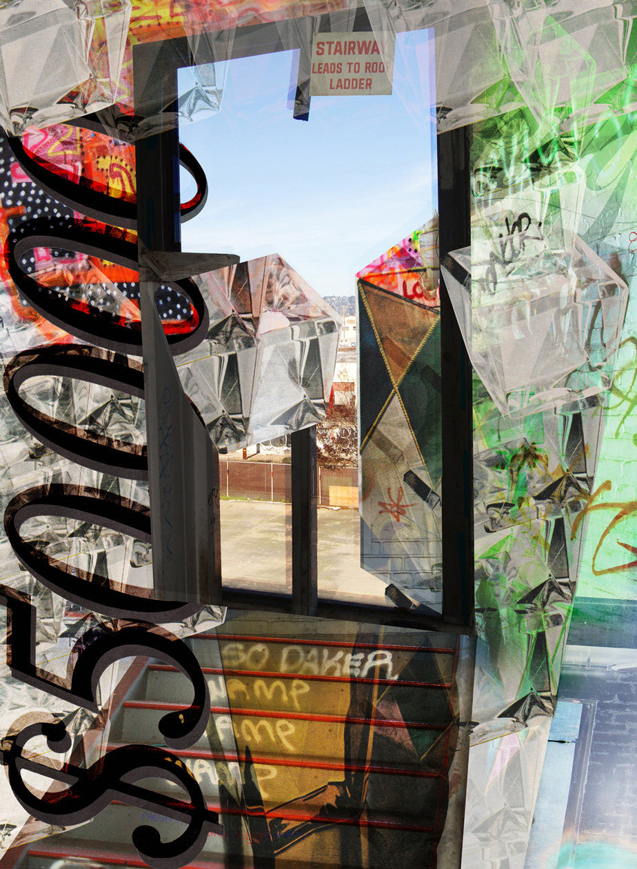 Rubberband Stacks, 2014, 24x18" print