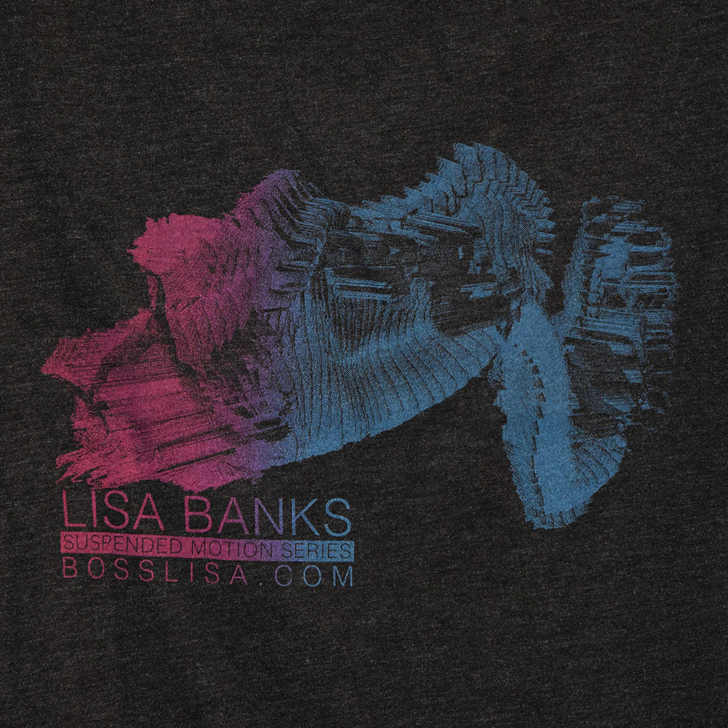 Suspended Motion Series T-Shirt art detail