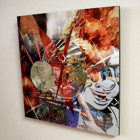 Sweet Tooth 18x18", Collage Series